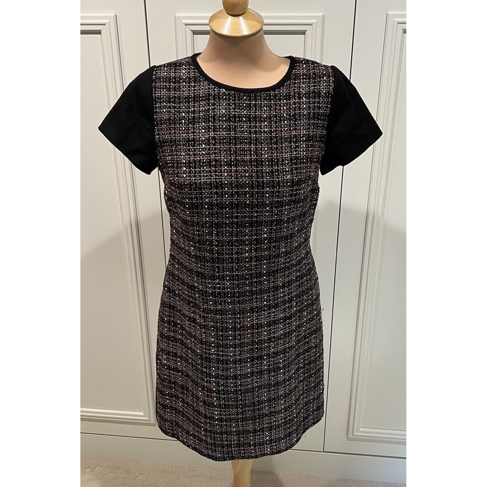 Banana Republic Women's Tweed‎ Sheath Dress Academia Preppy School Girl